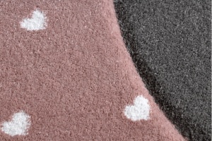 Detský ružový koberec PETIT Plameniak