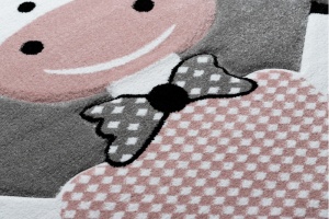 Detský sivý koberec PETIT Ovečka