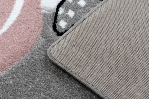 Detský sivý koberec PETIT Ovečka