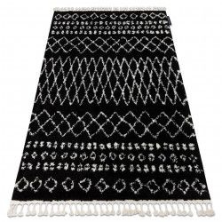 Čierno-biely Berber koberec Ethnic G3802