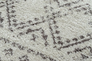 Krémovo-béžový Berber koberec Rabat G0526