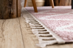 Ružový Berber koberec Beni
