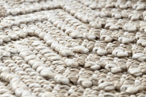 Béžový šnúrkový koberec JERSEY 19243
