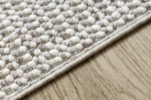 Sivo-biely koberec NANO EO78C so strapcami